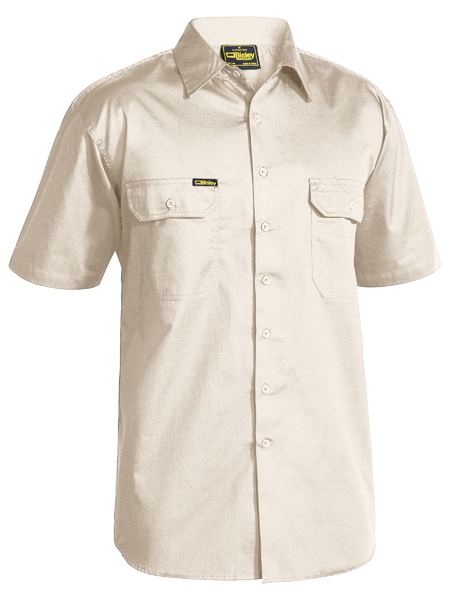 BISLEY Cool Lightweight Drill Shirt - Short Sleeve BS1893