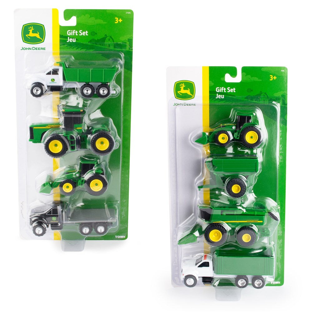 John Deere 4 Piece CNP Vehicle Carded Set - Assorted Styles 37685PDQ3