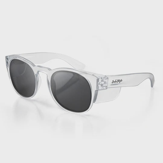 SAFESTYLE Cruisers Clear Frame Polarised Lens CRCP100