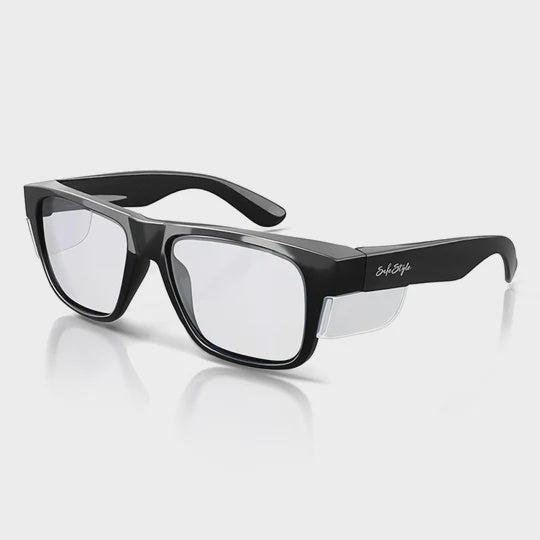 SAFESTYLE Fusions Black Frame Clear Lens FBC100