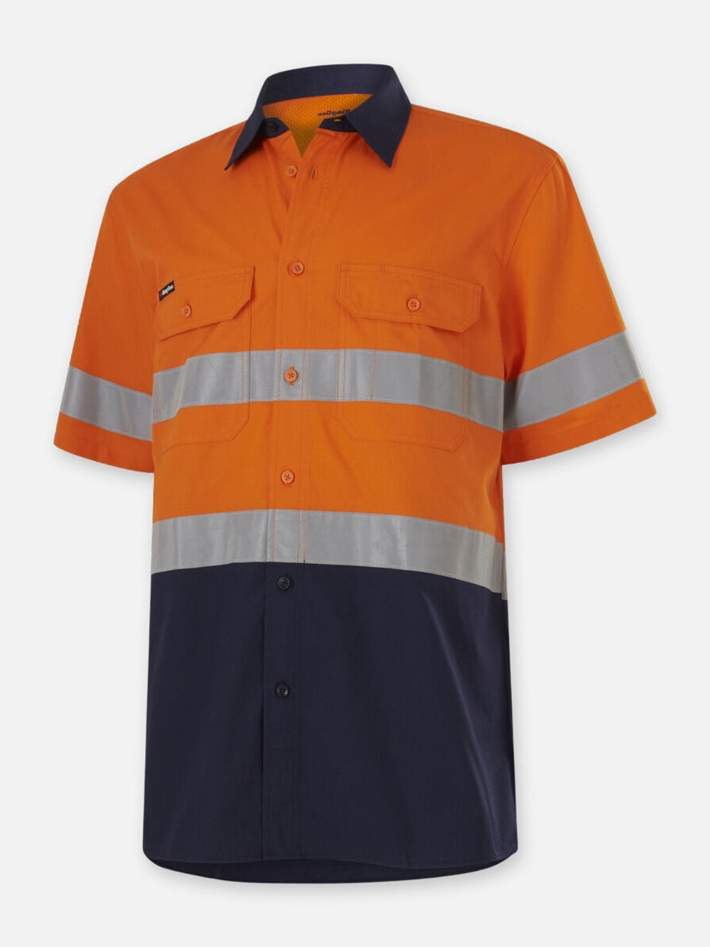 KING GEE Workcool Vented Spliced Taped Short Sleeve Shirt K54911