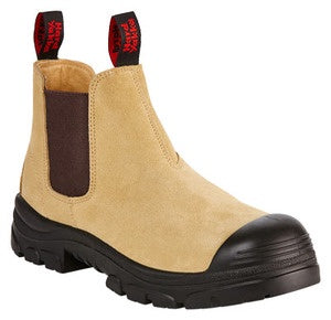 HARD YAKKA Grit Pull On Steel Toe Boots Y60087