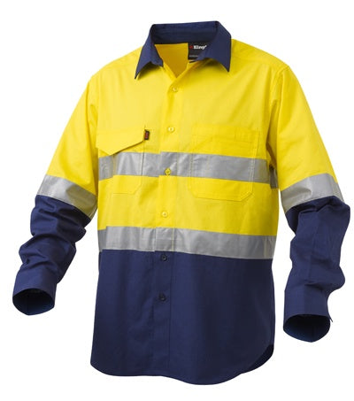 KING GEE Workcool 2 Spliced Long Sleeve Shirt K54880