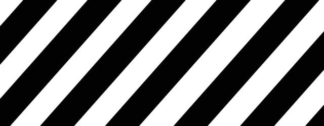 Black white outlet stripes