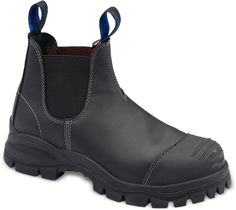 Blundstone XFOOT 990 Elastic Sided Safety Boot Pu Rubber Sole Toe Bumper 990